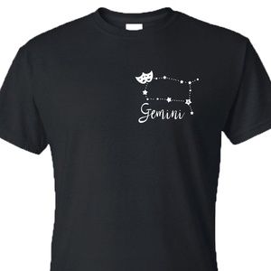 uni-sex astrology tee gemini